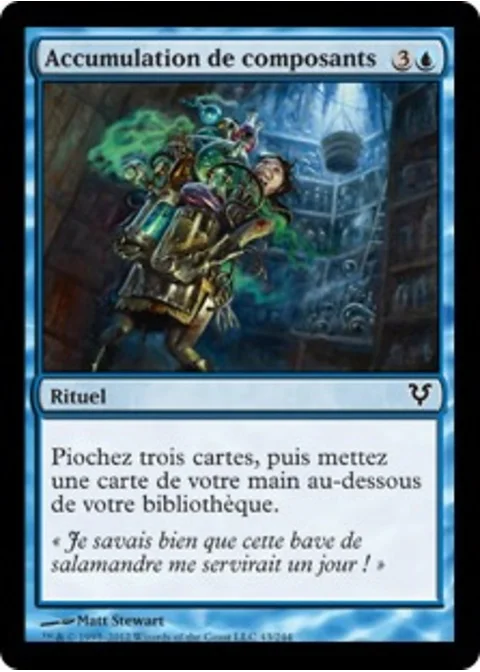 Accumulation de composants