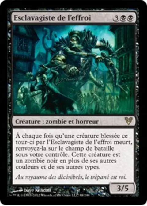 Esclavagiste de l'effroi