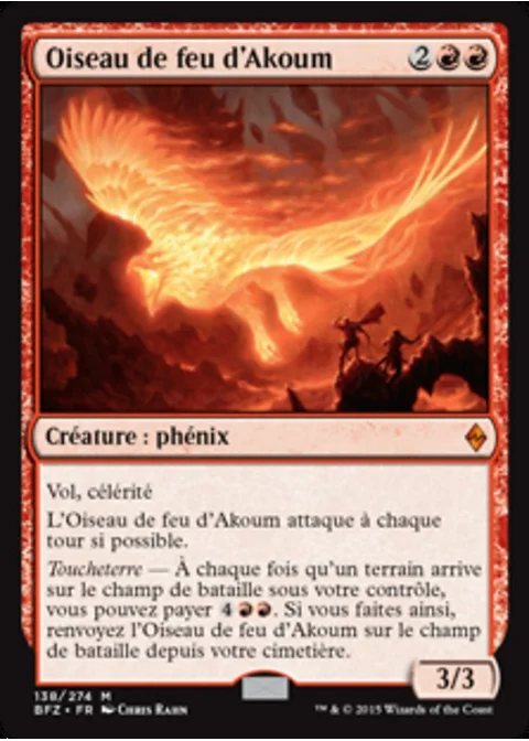 Oiseau de feu d'Akoum