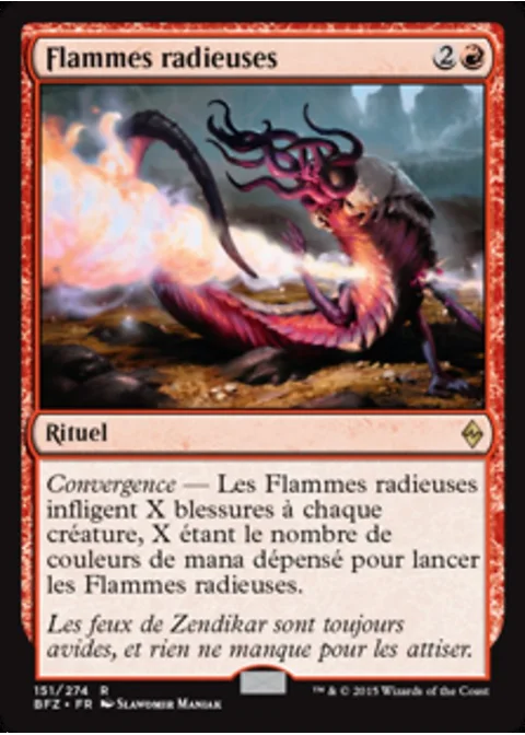 Flammes radieuses