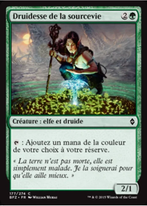 Druidesse de la sourcevie