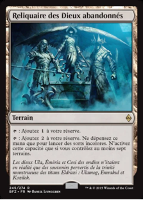 Reliquaire des Dieux abandonnés