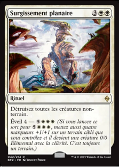 Surgissement planaire