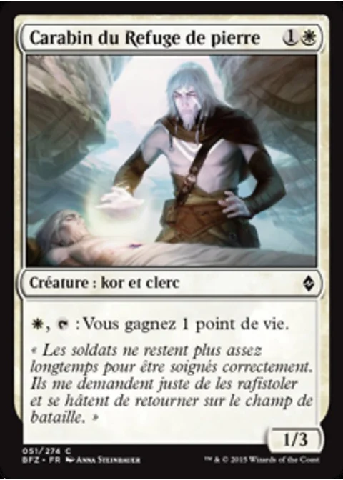Carabin du Refuge de pierre