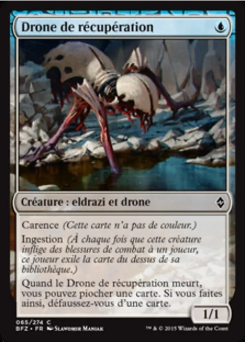 Drone de récupération