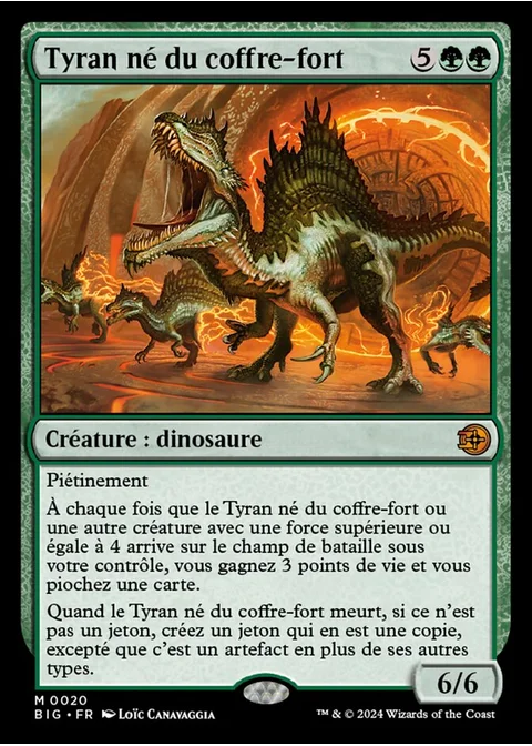 Tyran né du coffre-fort