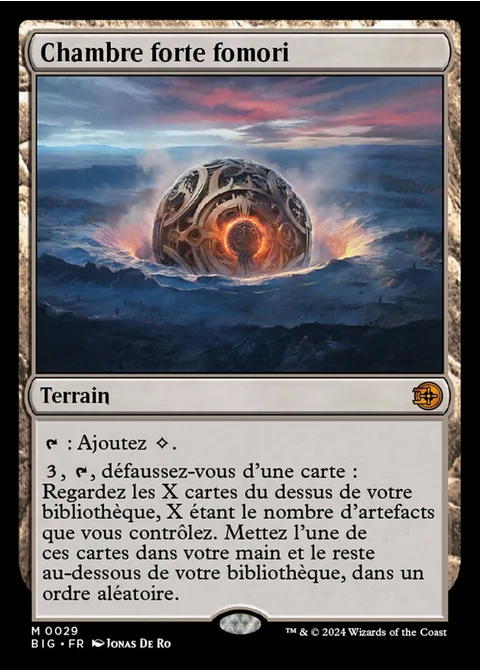 Chambre forte fomori