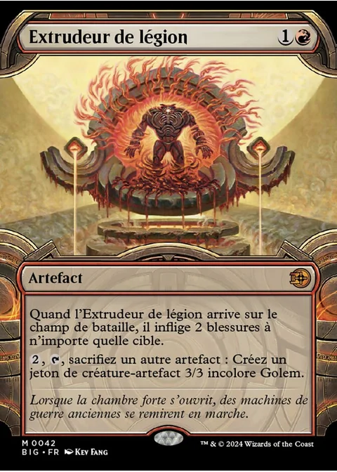 Extrudeur de légion