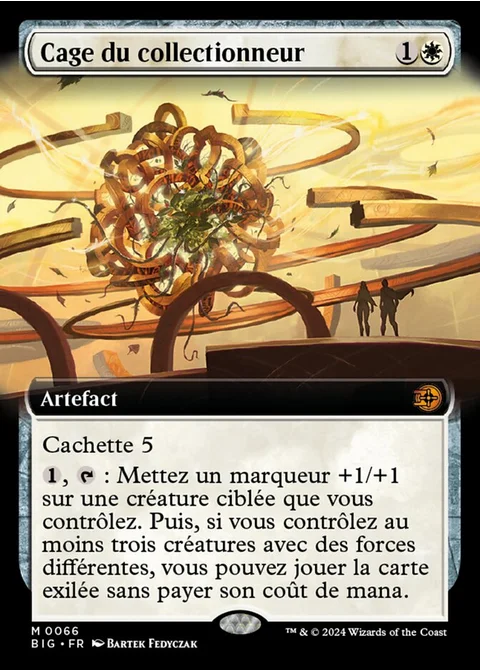 Cage du collectionneur