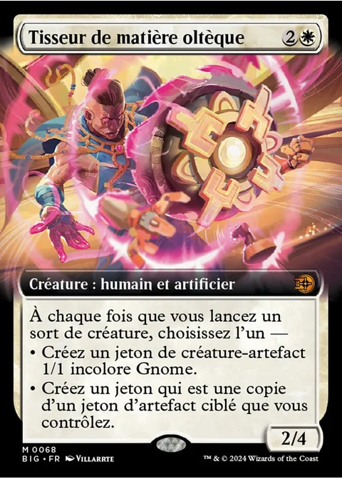 Tisseur de matière oltèque