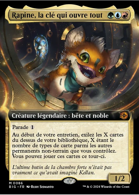 Rapine, la clé qui ouvre tout