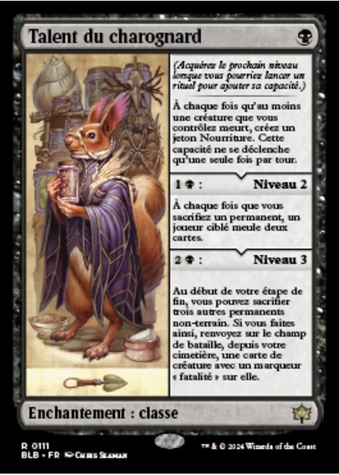 Talent du charognard