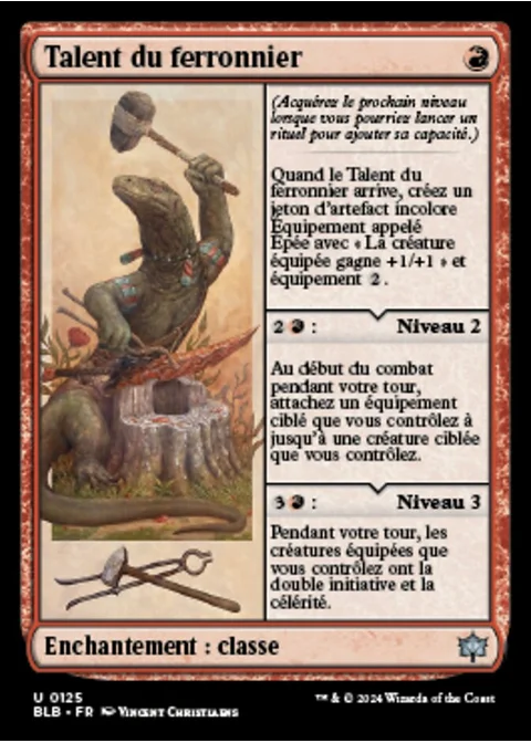 Talent du ferronnier