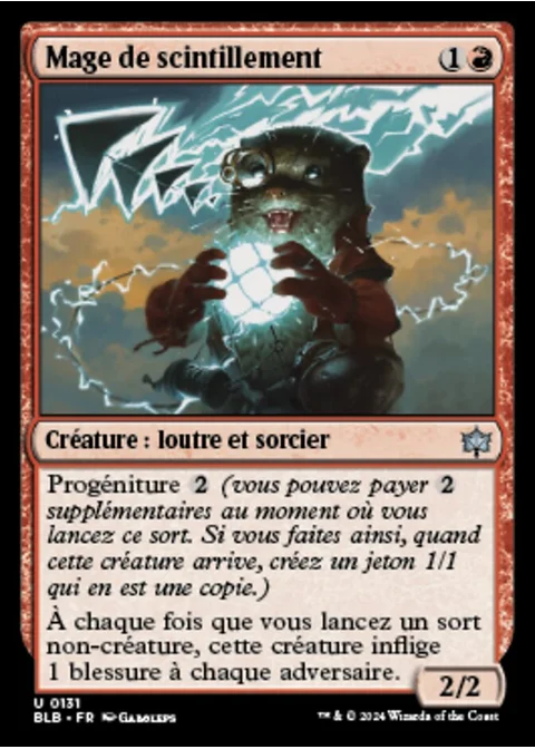 Mage de scintillement
