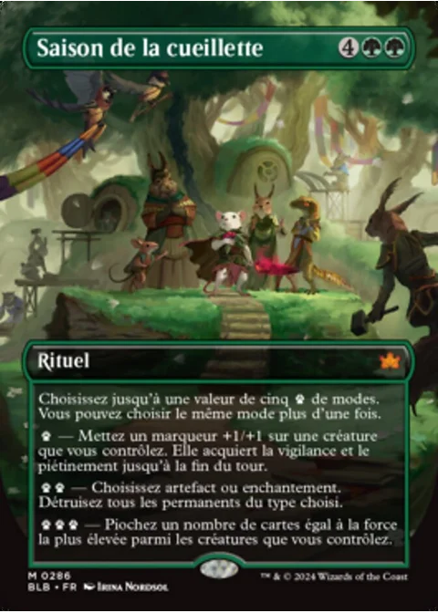 Saison de la cueillette