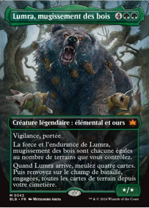 Lumra, mugissement des bois