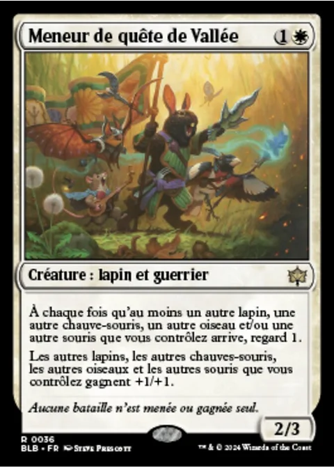 Meneur de quête de Vallée