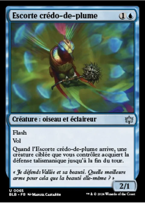 Escorte crédo-de-plume