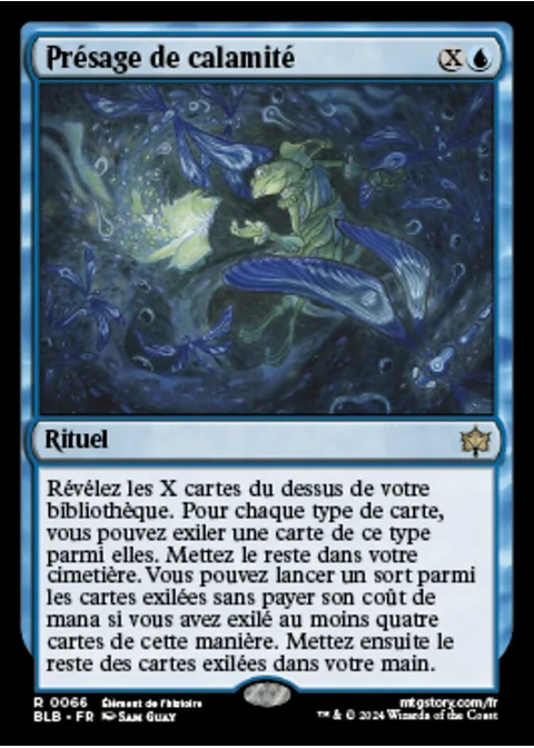 Présage de calamité