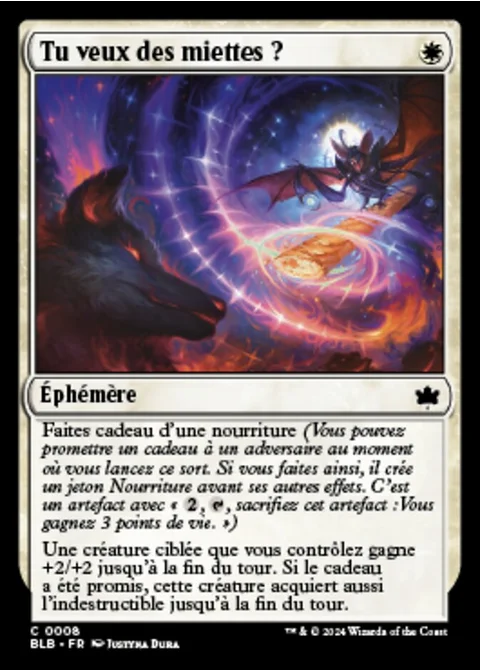 Tu veux des miettes ?