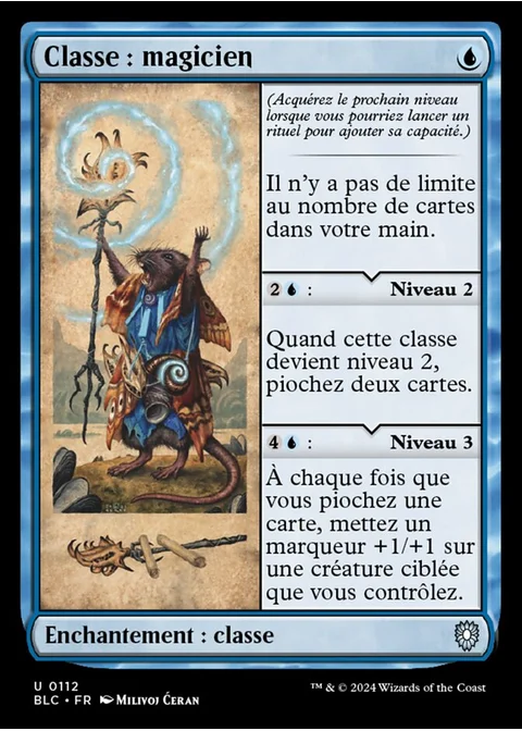 Classe : magicien