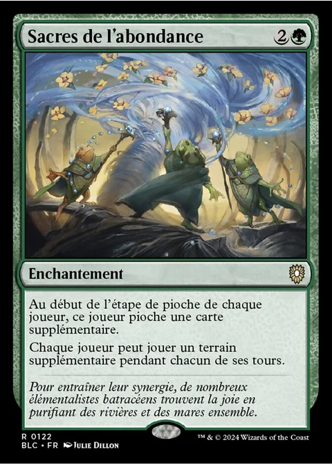 Sacres de l'abondance