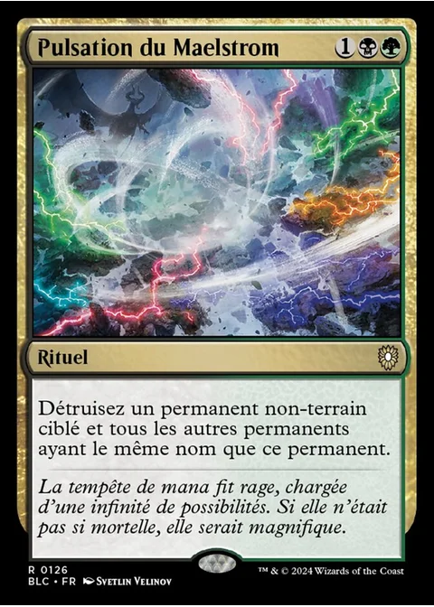 Pulsation du Maelstrom