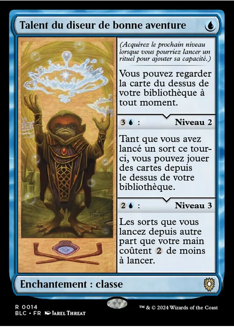 Talent du diseur de bonne aventure