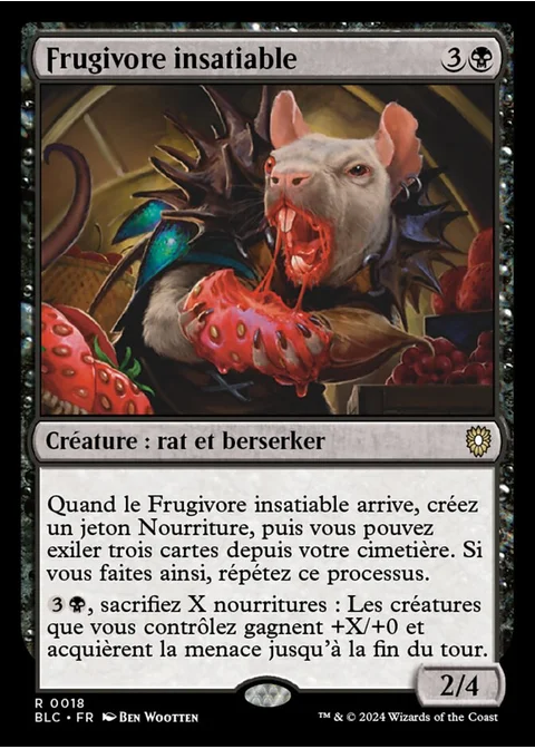 Frugivore insatiable