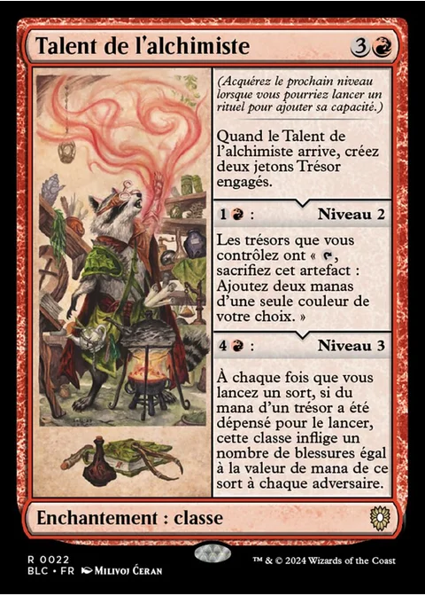 Talent de l'alchimiste