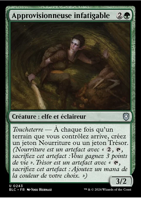 Approvisionneuse infatigable