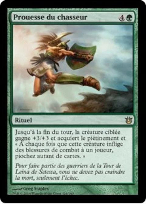 Prouesse du chasseur