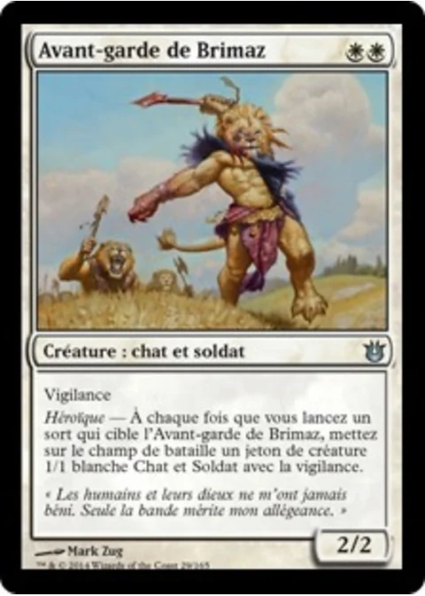 Avant-garde de Brimaz