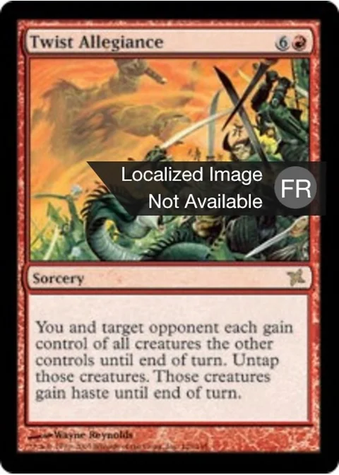 Changement d'allégeance