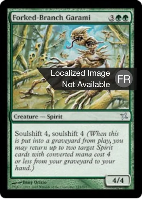 Garami à branche fourchue