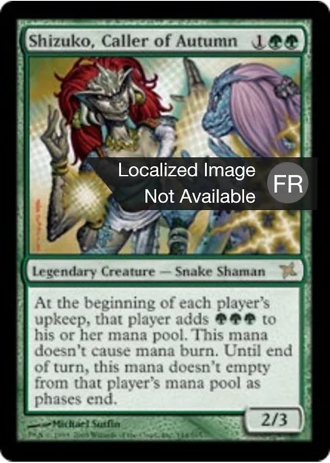 Shizuko, Meneuse de l'automne