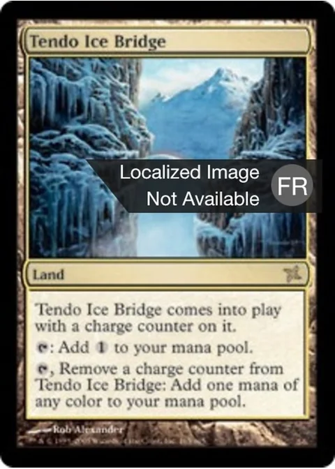 Pont de glace de Tendo