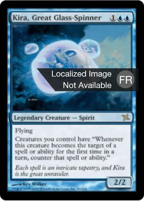 Kira, grand fileur de verre