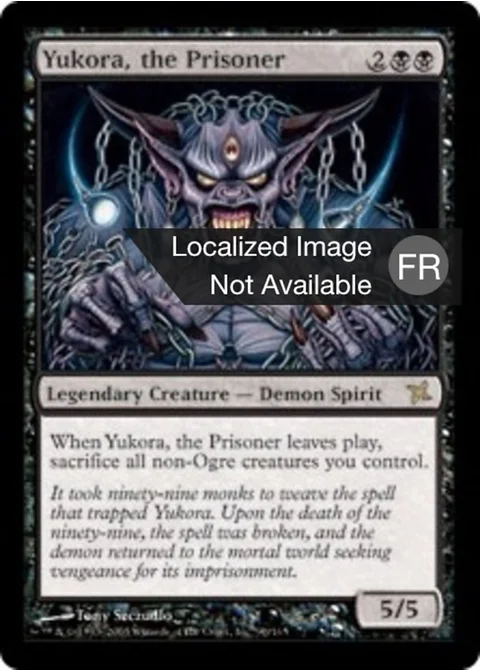 Yukora, le prisonnier