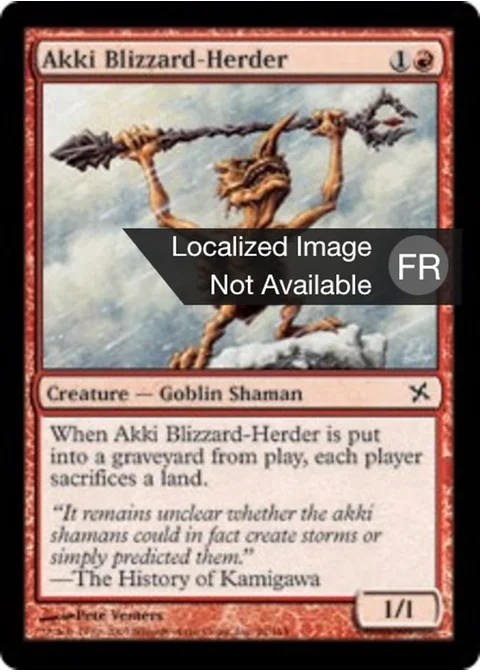 Berger de blizzard akki