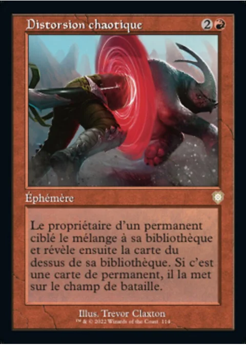 Distorsion chaotique