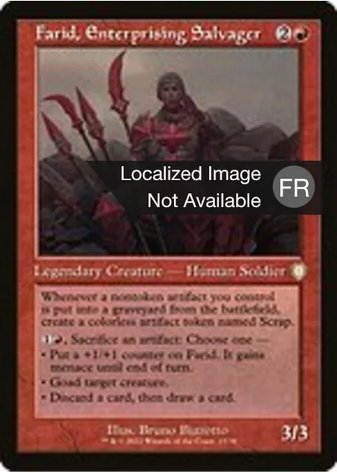 Farid, récupérateur entreprenant