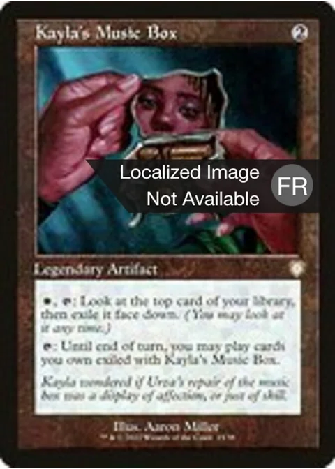 Boîte à musique de Kayla