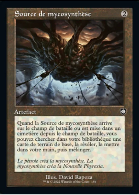 Source de mycosynthèse