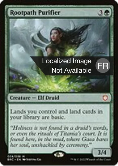 Purificatrice de la Voie des racines