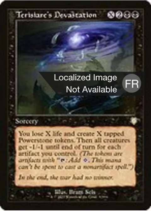 Destruction de Terisiare