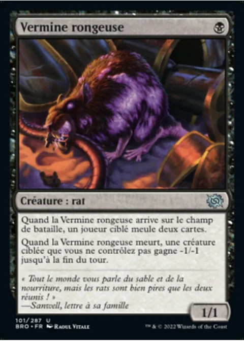 Vermine rongeuse