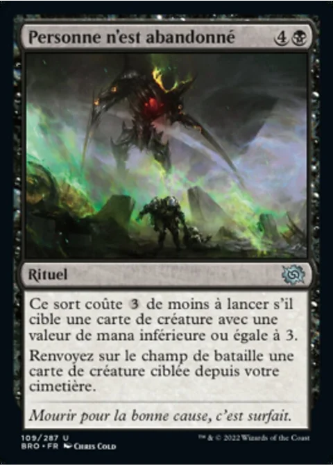 Personne n'est abandonné