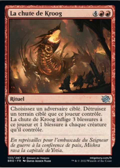 La chute de Kroog