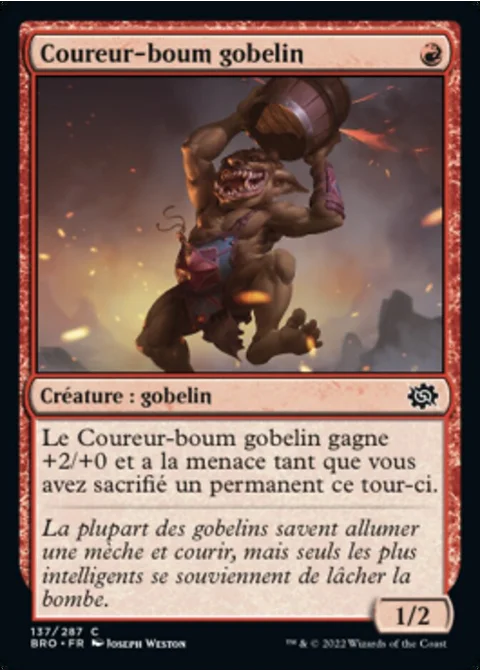 Coureur-boum gobelin